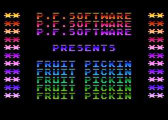 Fruit Pickin' atari screenshot