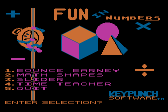 Fun in Numbers atari screenshot