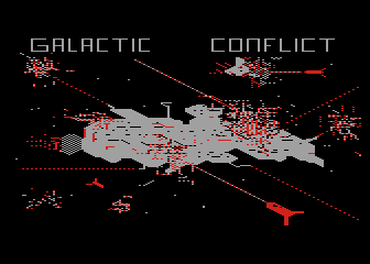 Galactic Conflict atari screenshot