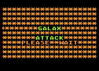 Galax Attack atari screenshot