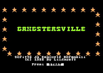 Gangstersville atari screenshot