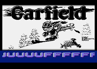 Garfield atari screenshot