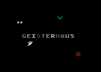 Geisterhaus atari screenshot