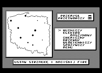 Geografia Polski atari screenshot