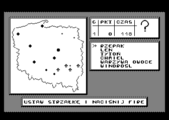 Geografia Polski atari screenshot