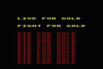 Gold Crusader atari screenshot