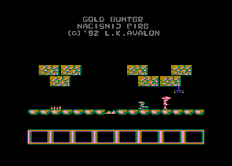 Gold Hunter atari screenshot