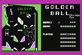 Golden Ball atari screenshot