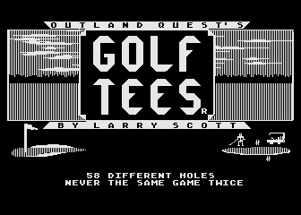 Golf Tees atari screenshot