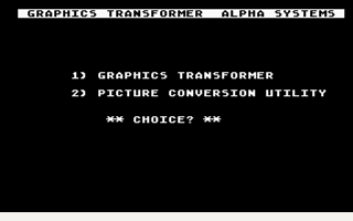 Graphics Transformer atari screenshot