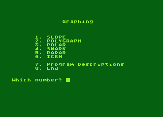 Graphing atari screenshot