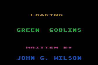 Green Goblins atari screenshot