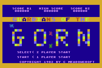 Guardians of the Gorn atari screenshot