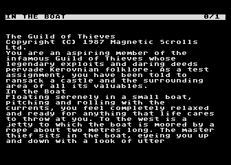 Guild of Thieves (The) atari screenshot