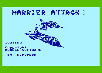 Harrier Attack atari screenshot
