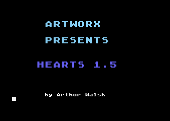 Hearts 1.5 atari screenshot