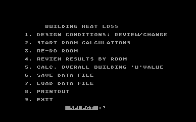 Heat Loss atari screenshot