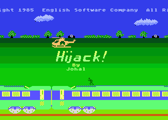 Hijack! atari screenshot