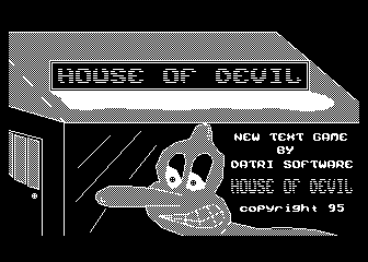 House of Devil atari screenshot