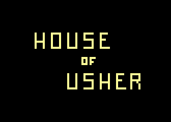 House of Usher atari screenshot