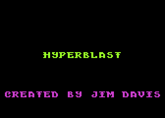 Hyperblast atari screenshot