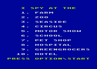 I Spy for Kids atari screenshot