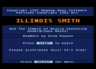 Illinois Smith atari screenshot