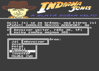 Indiana Jones a Zlata Soska Keltu atari screenshot