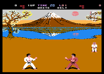 International Karate atari screenshot