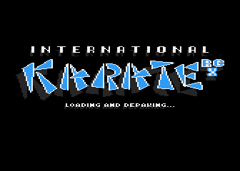 International Karate RCX atari screenshot