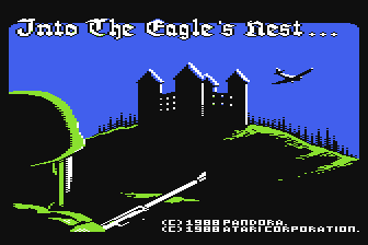 Into the Eagle's Nest atari screenshot