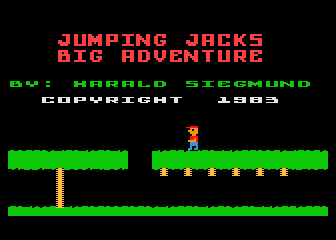 Jumping Jack's Big Adventure atari screenshot