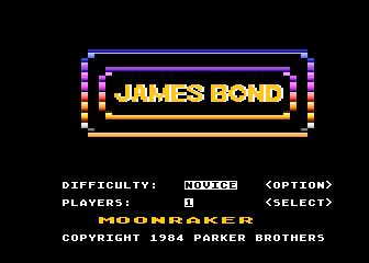 James Bond 007 atari screenshot