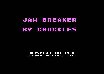 Jawbreaker II atari screenshot