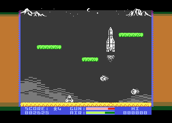 Jetboy atari screenshot