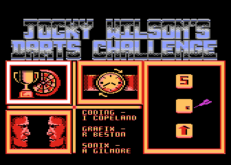 Jocky Wilson's Darts Challenge atari screenshot