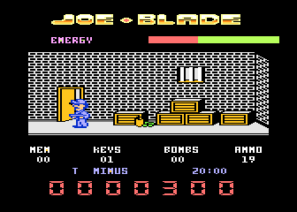 Joe Blade atari screenshot