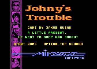 Johny's Trouble atari screenshot