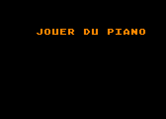 Jouer du Piano atari screenshot