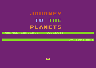 Journey to the Planets atari screenshot