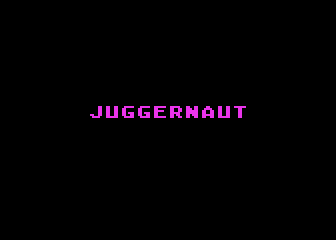 Juggernaut atari screenshot