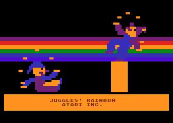Juggles' Rainbow atari screenshot