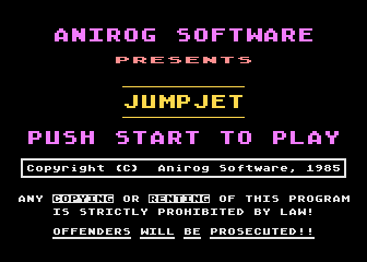 Jump Jet atari screenshot