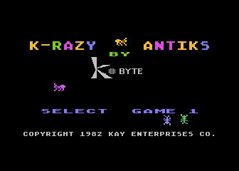 K-Razy Antiks atari screenshot