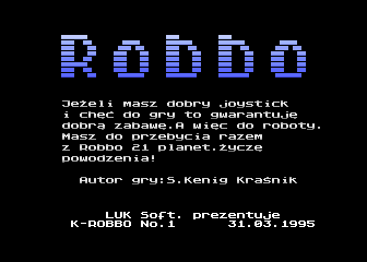 K-Robbo No. 1 atari screenshot