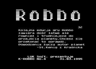 K-Robbo No. 4 atari screenshot