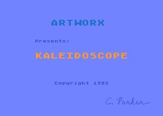 Kaleidoscope atari screenshot