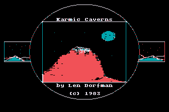 Karmic Caverns atari screenshot