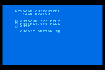 Keyboard Customizer atari screenshot