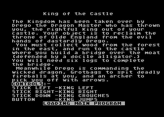 King of the Castle atari screenshot